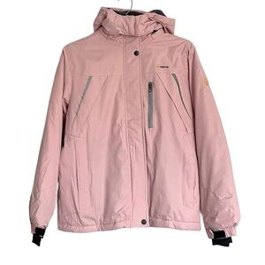 GEMYSE Girl's Winter Waterproof Ski Snow Hooded Windproof Jacket NEW